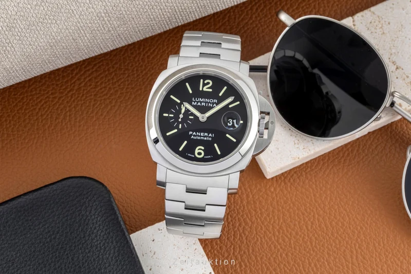 Panerai Luminor Marina steel automatic men's watch PAM00299 LP: 10200EUR [2600532]