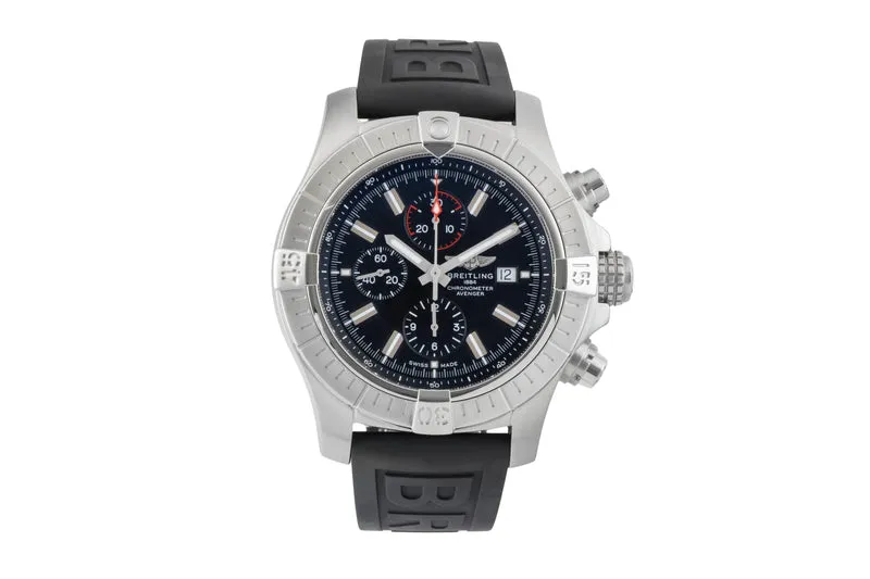 Breitling Super Avenger chronograph steel automatic men's watch A13375 [2600305]