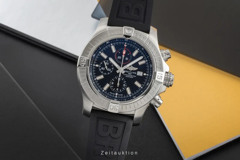 Breitling Super Avenger chronograph steel automatic men's watch A13375 [2600305]