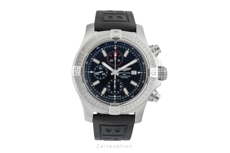 Breitling Super Avenger chronograph steel automatic men's watch A13375 [2600305]
