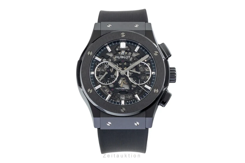Hublot Classic Fusion chronograph ceramic automatic men's watch 525.CM.0170.RX VP: 18400EUR [2600753]