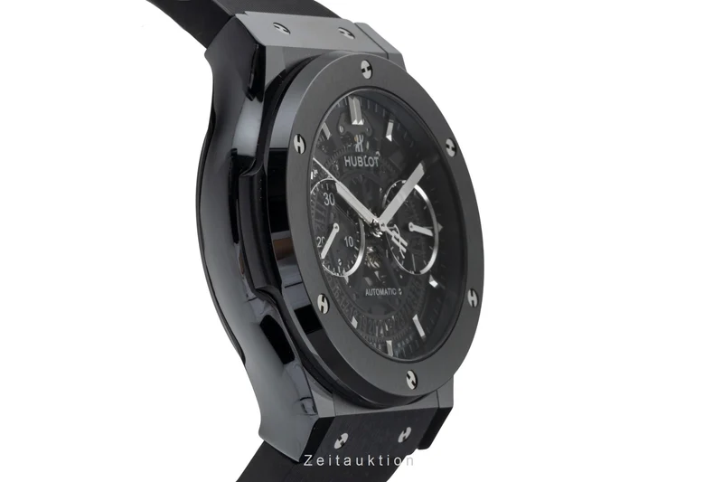 Hublot Classic Fusion chronograph ceramic automatic men's watch 525.CM.0170.RX VP: 18400EUR [2600753]