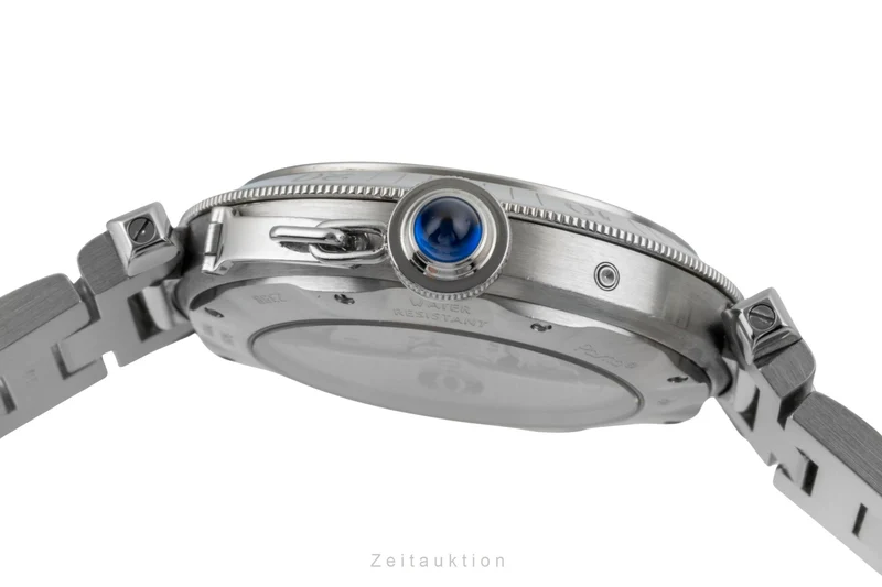 Cartier Pasha steel automatic men's watch W31037H3 [2506810]