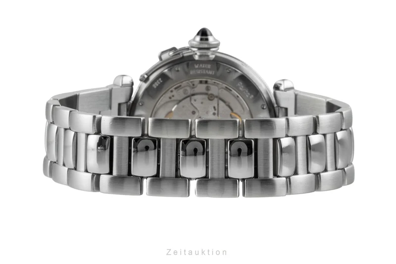 Cartier Pasha steel automatic men's watch W31037H3 [2506810]