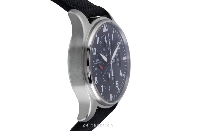 IWC Fliegerchronograph chronograph steel automatic men's watch IW377701 LP: 7800EUR [2600517]