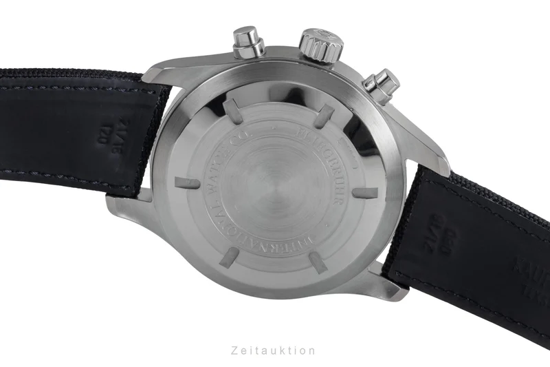 IWC Fliegerchronograph chronograph steel automatic men's watch IW377701 LP: 7800EUR [2600517]