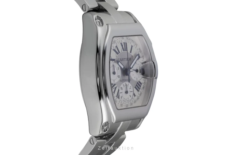 Cartier Roadster chronograph steel automatic men's watch W62006X6 2618 [2507230]