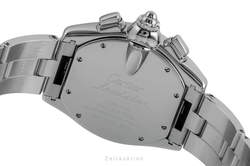Cartier Roadster chronograph steel automatic men's watch W62006X6 2618 [2507230]