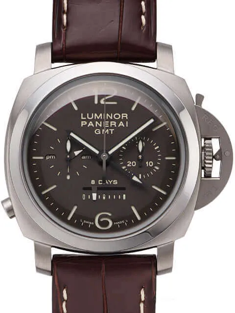 Panerai Luminor 1950 PAM00311 Chrono Monopulsante 8 Days Titan GMT