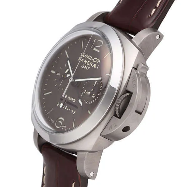Panerai Luminor 1950 PAM00311 Chrono Monopulsante 8 Days Titan GMT