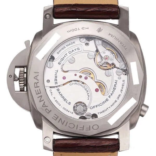 Panerai Luminor 1950 PAM00311 Chrono Monopulsante 8 Days Titan GMT