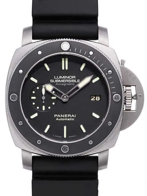 Panerai Luminor Submersible 1950 PAM00389 Amagnetic 3 Days Titanio