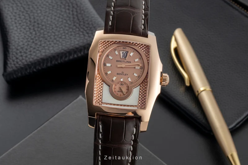 Breitling Bentley Flying B 18 ct red gold automatic men's watch R28362 [2600231]