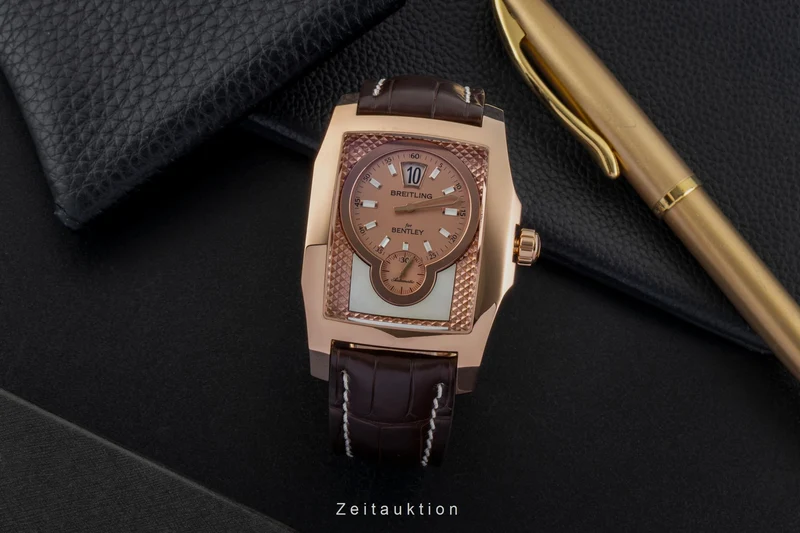 Breitling Bentley Flying B 18 ct red gold automatic men's watch R28362 [2600231]