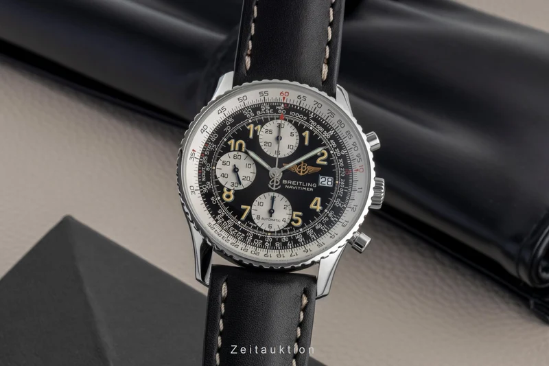 Breitling Navitimer chronograph steel automatic men's watch A13022.1 LP: 9500EUR [2600375]