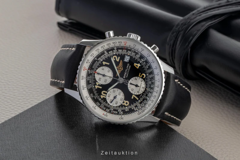 Breitling Navitimer chronograph steel automatic men's watch A13022.1 LP: 9500EUR [2600375]
