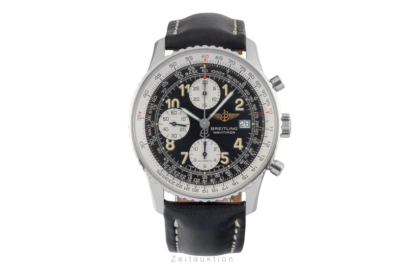 Breitling Navitimer chronograph steel automatic men's watch A13022.1 LP: 9500EUR [2600375]