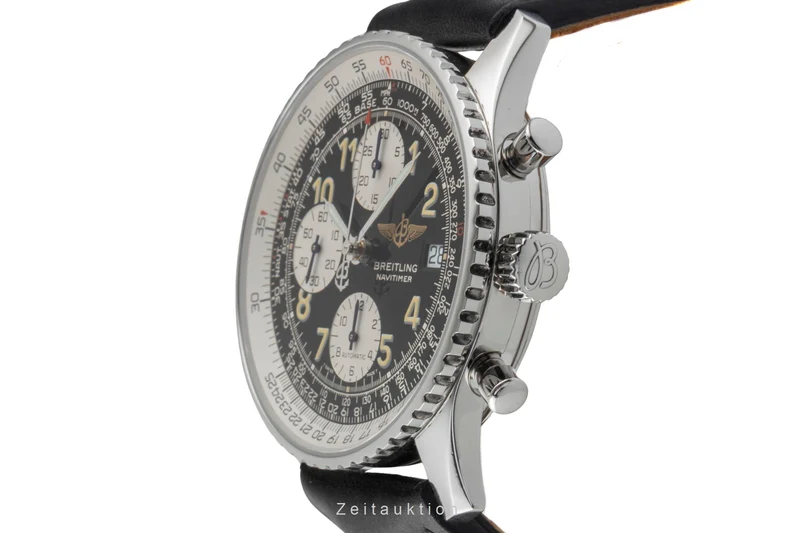 Breitling Navitimer chronograph steel automatic men's watch A13022.1 LP: 9500EUR [2600375]