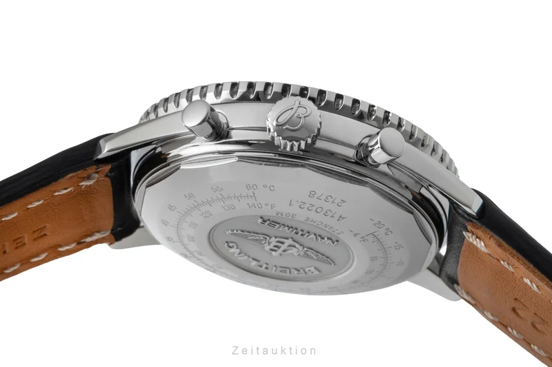 Breitling Navitimer chronograph steel automatic men's watch A13022.1 LP: 9500EUR [2600375]