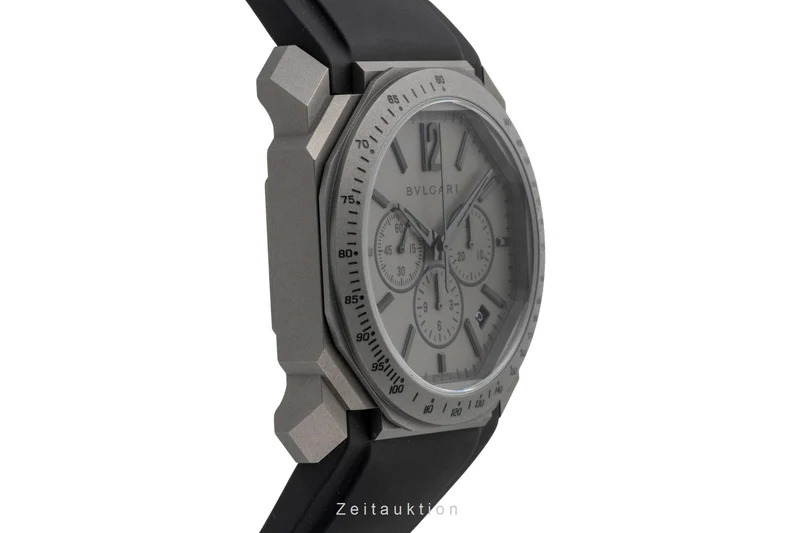 Bvlgari Octo chronograph titanium automatic men's watch 102859 [2600714]