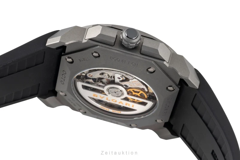 Bvlgari Octo chronograph titanium automatic men's watch 102859 [2600714]