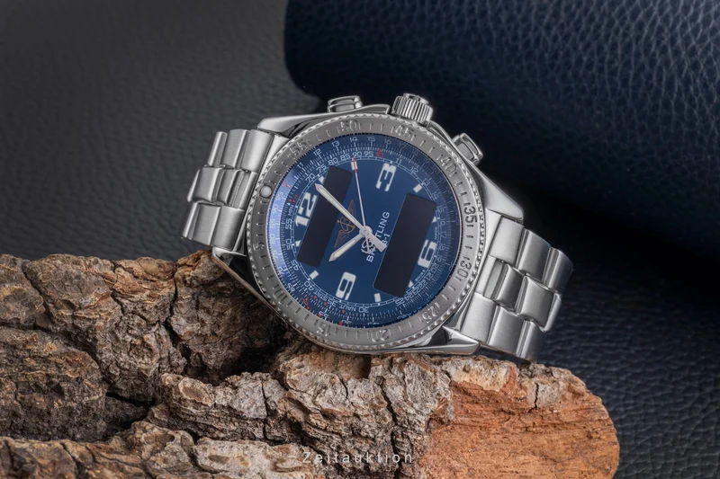 Breitling B1 chronograph steel quartz men's watch A68362 LP: 4550EUR [2600600]