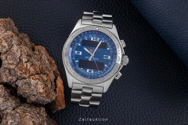 Breitling B1 chronograph steel quartz men's watch A68362 LP: 4550EUR [2600600]