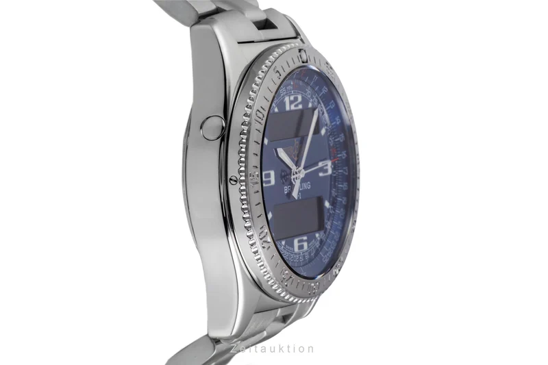 Breitling B1 chronograph steel quartz men's watch A68362 LP: 4550EUR [2600600]