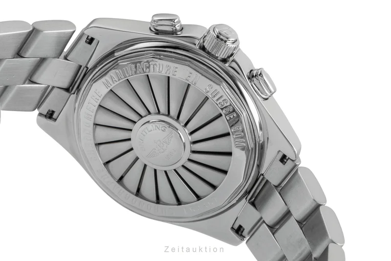 Breitling B1 chronograph steel quartz men's watch A68362 LP: 4550EUR [2600600]