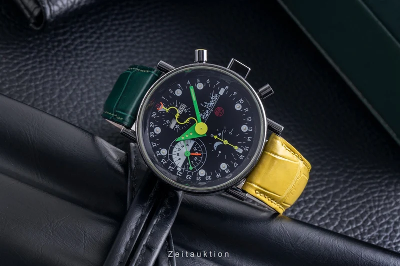 Alain Silberstein Krono 2 chronograph steel automatic men's watch Limited [2600613]