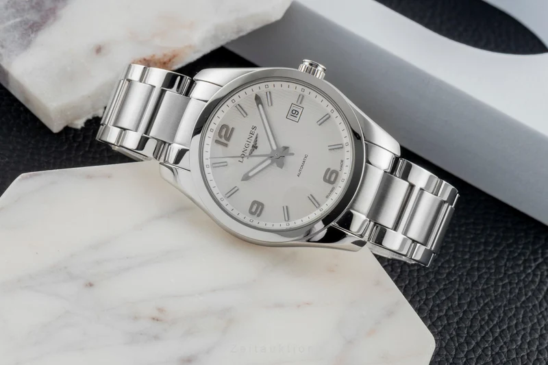 Longines Conquest steel automatic men's watch L2.785.4.76.6 [2600255]