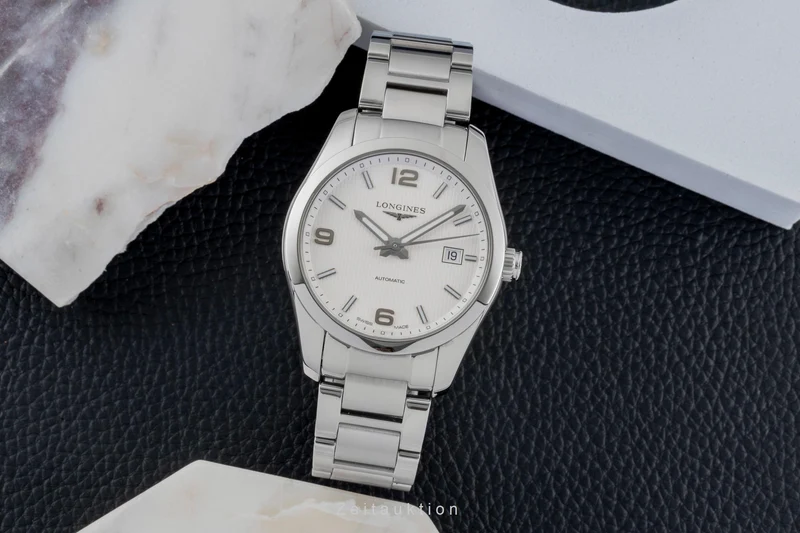Longines Conquest steel automatic men's watch L2.785.4.76.6 [2600255]
