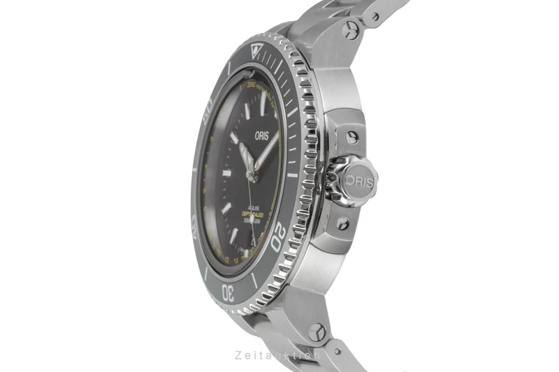 Oris Aquis Date steel automatic men's watch 01 733 7755 4154-Set MB LP: 4100EUR [2600634]