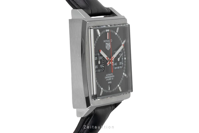 Tag Heuer Monaco chronograph steel automatic men's watch CAW211J.FC6476 LP: 7900EUR Limited [2600542]