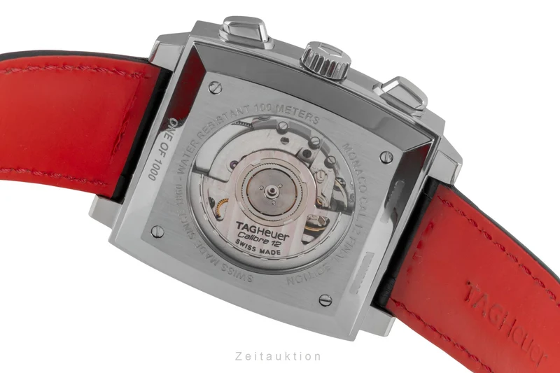 Tag Heuer Monaco chronograph steel automatic men's watch CAW211J.FC6476 LP: 7900EUR Limited [2600542]
