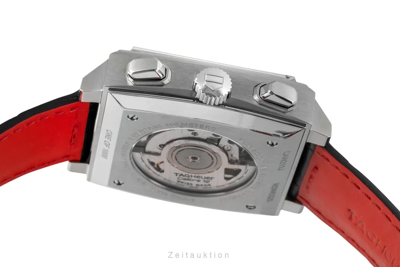 Tag Heuer Monaco chronograph steel automatic men's watch CAW211J.FC6476 LP: 7900EUR Limited [2600542]