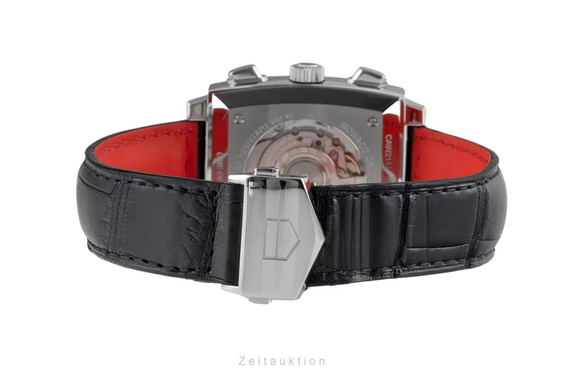 Tag Heuer Monaco chronograph steel automatic men's watch CAW211J.FC6476 LP: 7900EUR Limited [2600542]