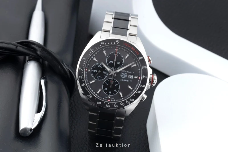 Tag Heuer Formula 1 chronograph steel automatic men's watch CAZ2012.BA0970 LP: 4850EUR [2507524]