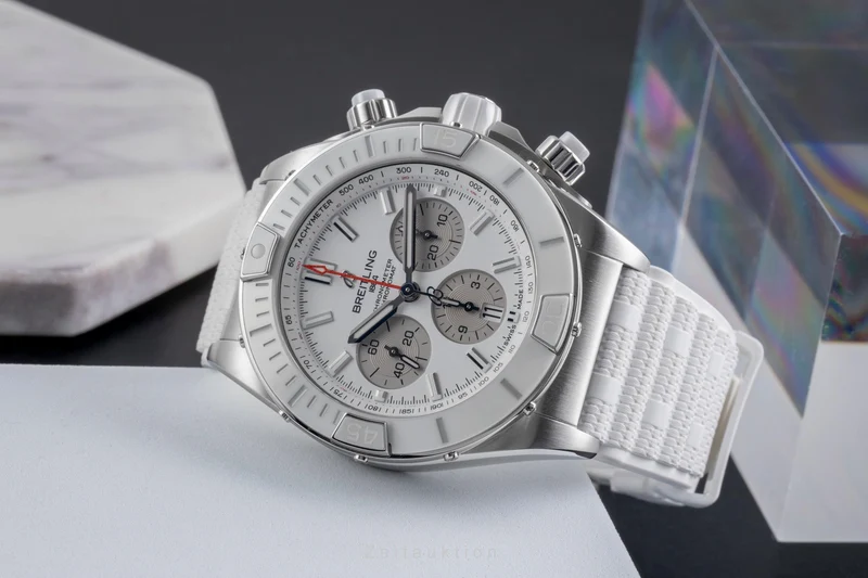 Breitling Chronomat chronograph steel automatic men's watch AB0136A71A1S1 LP: 10000EUR [2600644]