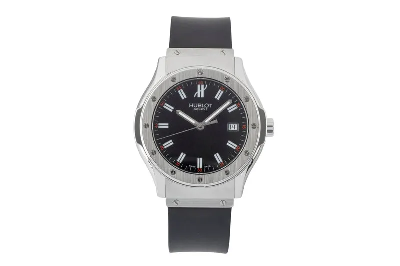 Hublot Classic steel quartz men's watch B.1905-1 [2600261]