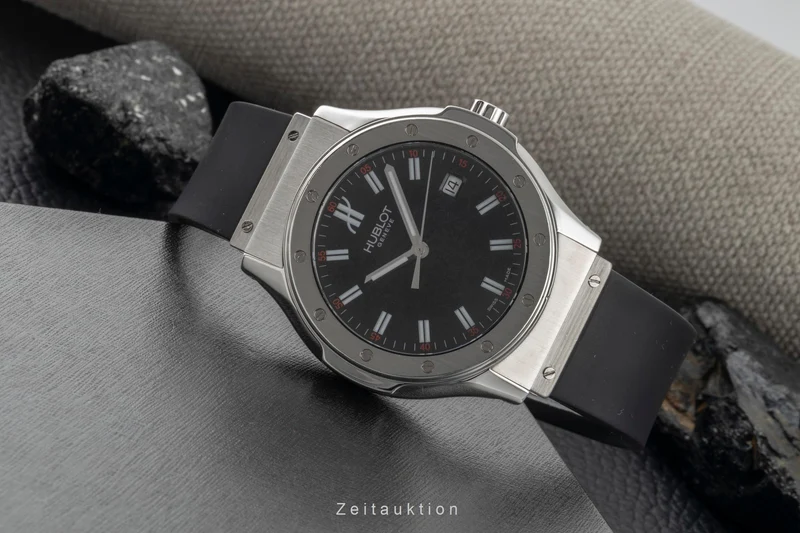 Hublot Classic steel quartz men's watch B.1905-1 [2600261]