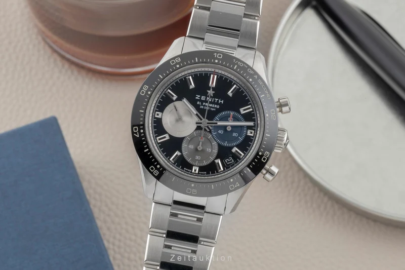 Zenith Chronomaster chronograph steel automatic men's watch 03.3100.3600/21.M3100 LP: 12200EUR [2600124]