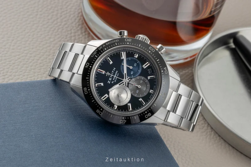 Zenith Chronomaster chronograph steel automatic men's watch 03.3100.3600/21.M3100 LP: 12200EUR [2600124]