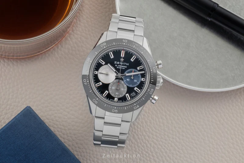 Zenith Chronomaster chronograph steel automatic men's watch 03.3100.3600/21.M3100 LP: 12200EUR [2600124]