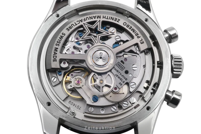 Zenith Chronomaster chronograph steel automatic men's watch 03.3100.3600/21.M3100 LP: 12200EUR [2600124]