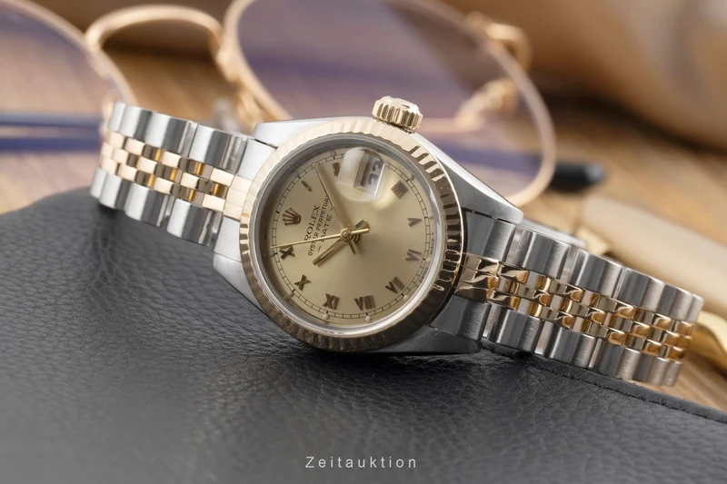 Rolex Lady Date steel / gold automatic women's watch 69173 Vintage [2600467]
