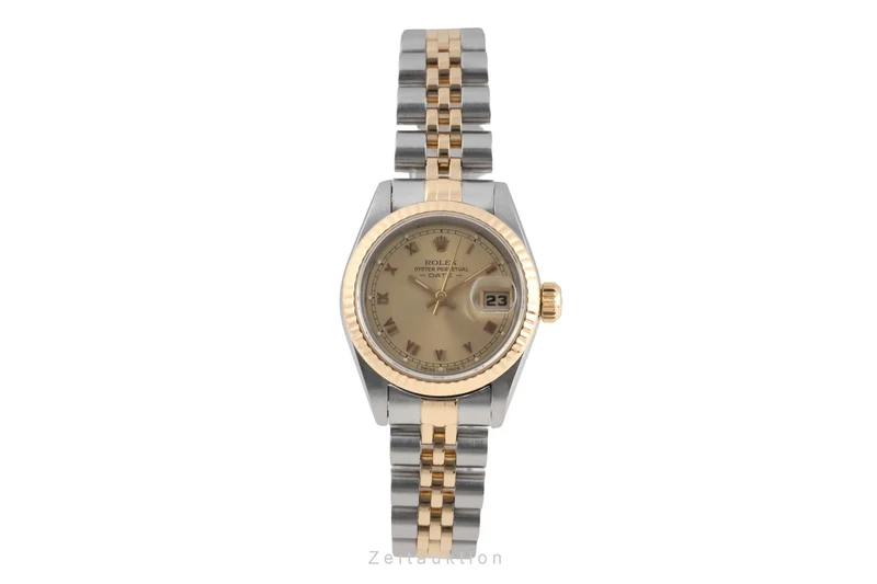 Rolex Lady Date steel / gold automatic women's watch 69173 Vintage [2600467]