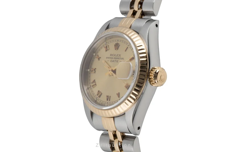 Rolex Lady Date steel / gold automatic women's watch 69173 Vintage [2600467]