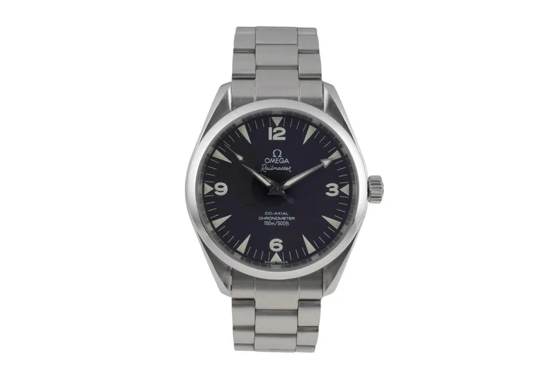 Omega Railmaster steel automatic men's watch 2502.52.00 [2507465]