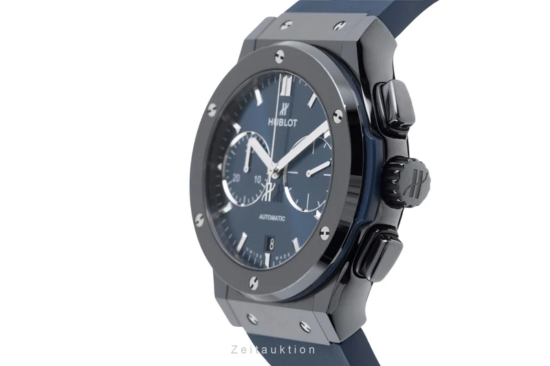 Hublot Classic Fusion chronograph ceramic automatic men's watch 521.CM.7170.RX LP: 13200EUR [2600537]